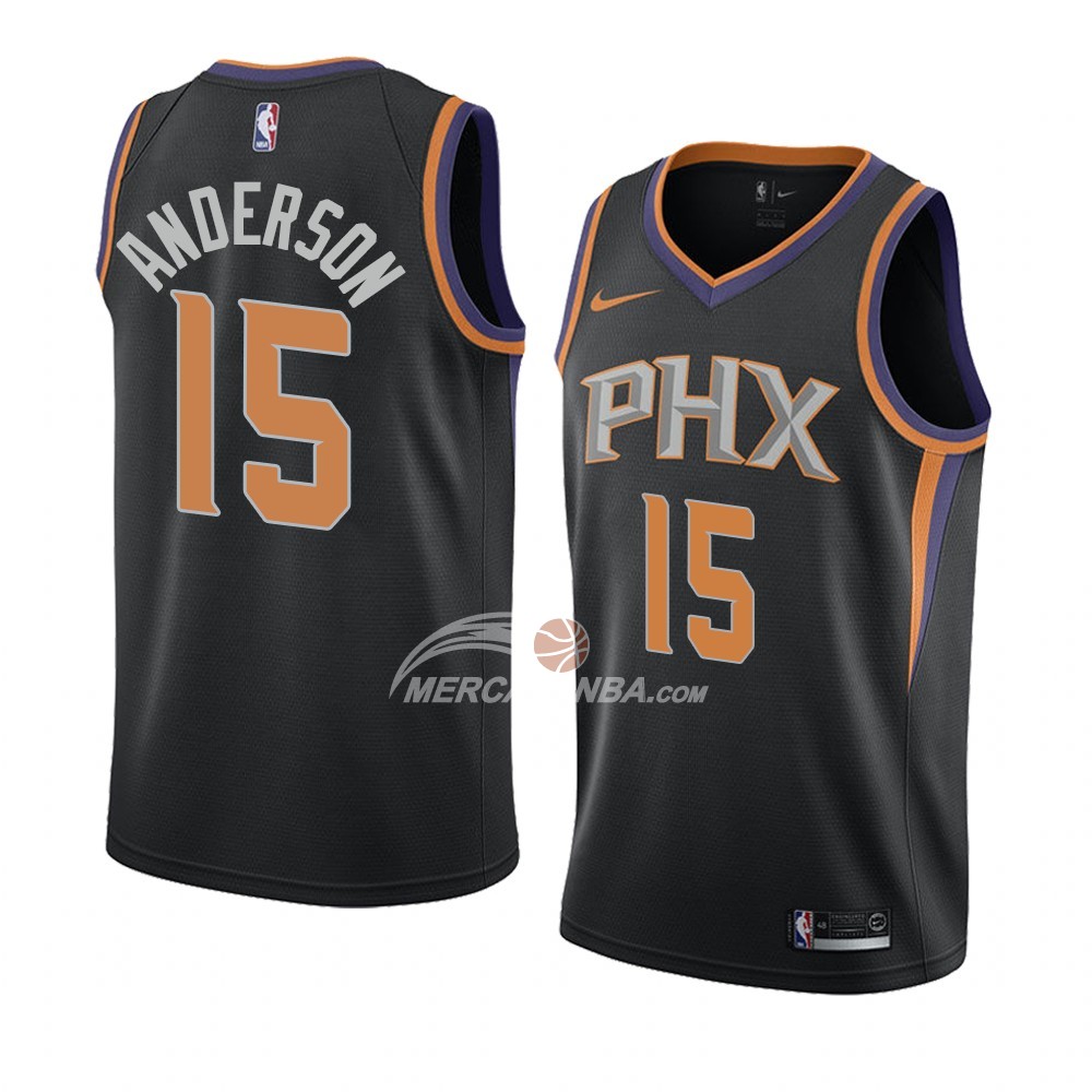 Maglia Phoenix Suns Ryan Anderson Statement 2018 Nero